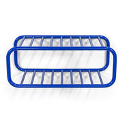 Schoenenrek RETRO Staal Ultramarine 72x35.2x28cm Spinder Design-Schoenenrekken-Spinder