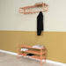 Schoenenrek REX SR 2 - 100 cm Staal Clay Terra 100x29x48.5cm-Schoenenrekken-Spinder