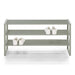 Schoenenrek REX SR 2 - 100 cm Staal Dusty Green 100x29x48.5cm-Opbergkasten-Spinder