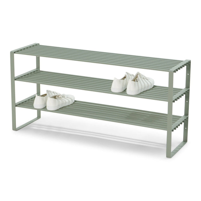 Schoenenrek REX SR 2 - 100 cm Staal Dusty Green 100x29x48.5cm-Schoenenrekken-Spinder