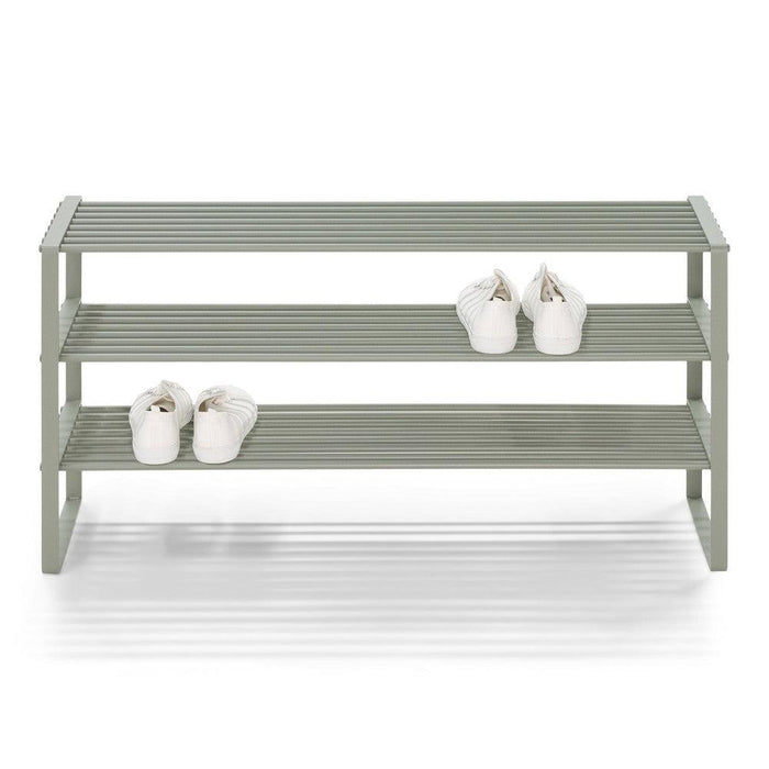 Schoenenrek REX SR 2 - 100 cm Staal Dusty Green 100x29x48.5cm-Schoenenrekken-Spinder