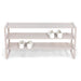 Schoenenrek REX SR 2 - 100 cm Staal Silky Taupe 100x29x48.5cm-Schoenenrekken-Spinder
