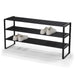 Schoenenrek REX SR 2 100 cm Staal Zwart 100x29x48.5cm-Schoenenrekken-Spinder
