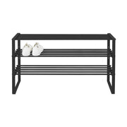 Schoenenrek REX SR 2 100 cm Staal Zwart 100x29x48.5cm-Schoenenrekken-Spinder