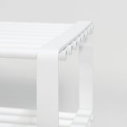 Schoenenrek REX SR 2 100cm Staal Wit 100x29x48.5cm-Schoenenrekken-Spinder