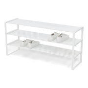 Schoenenrek REX SR 2 100cm Staal Wit 100x29x48.5cm-Schoenenrekken-Spinder
