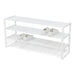 Schoenenrek REX SR 2 - 100cm Staal Wit 100x29x48.5cm-Schoenenrekken-Spinder