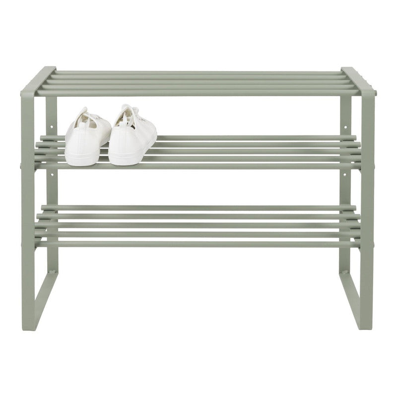 Schoenenrek REX SR 2 Staal Dusty Green 70x29x48.5cm-Schoenenrekken-Spinder