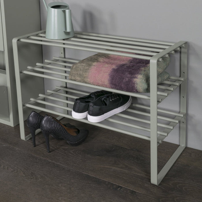 Schoenenrek REX SR 2 Staal Dusty Green 70x29x48.5cm-Schoenenrekken-Spinder