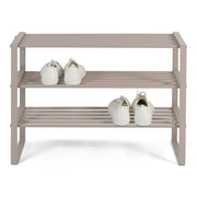 Schoenenrek REX SR 2 Staal Silky Taupe 70x29x48.5cm-Schoenenrekken-Spinder