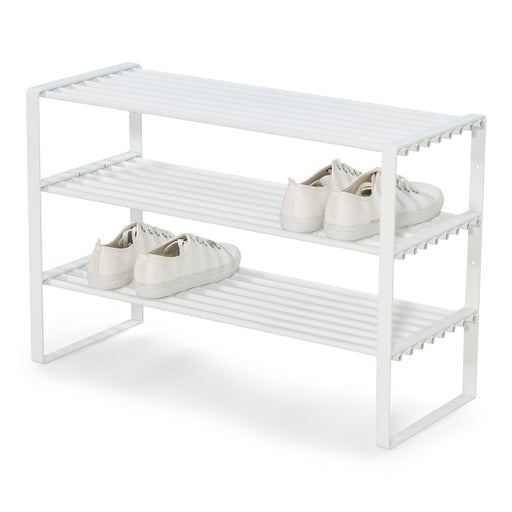 Schoenenrek REX SR 2 Staal Wit 70x29x48.5cm Spinder Design-Opbergkasten-Spinder
