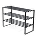 Schoenenrek REX SR 2 Staal Zwart 70x29x48.5cm Spinder Design-Schoenenrekken-Spinder