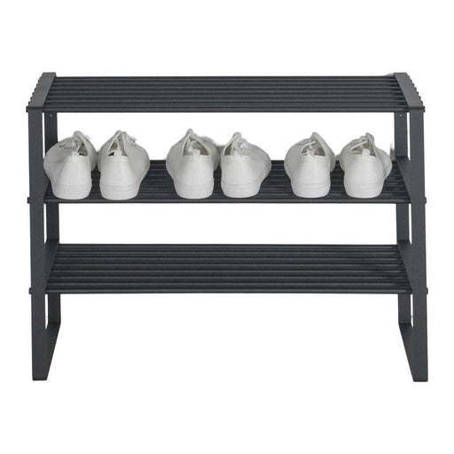 Schoenenrek REX SR 2 Staal Zwart 70x29x48.5cm Spinder Design-Schoenenrekken-Spinder