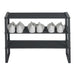 Schoenenrek REX SR 2 Staal Zwart 70x29x48.5cm Spinder Design-Schoenenrekken-Spinder