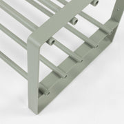 Schoenenrek REX Staal Dusty Green 70x29x27cm Spinder Design-Schoenenrekken-Spinder