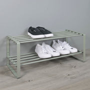 Schoenenrek REX Staal Dusty Green 70x29x27cm Spinder Design-Schoenenrekken-Spinder
