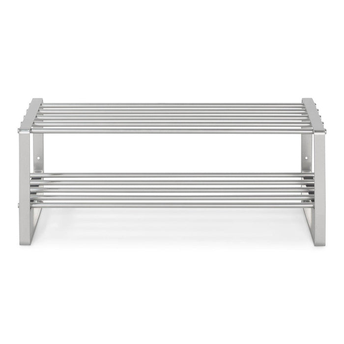 Schoenenrek REX Staal Nikkel 70x29x27cm Spinder Design-Opbergkasten-Spinder