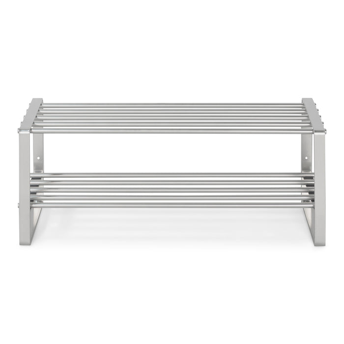 Schoenenrek REX Staal Nikkel 70x29x27cm Spinder Design-Schoenenrekken-Spinder