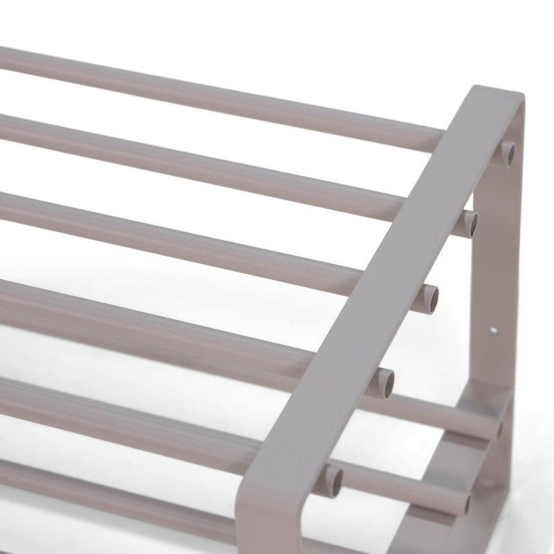 Schoenenrek REX Staal Silky Taupe 70x29x27cm Spinder Design-Schoenenrekken-Spinder