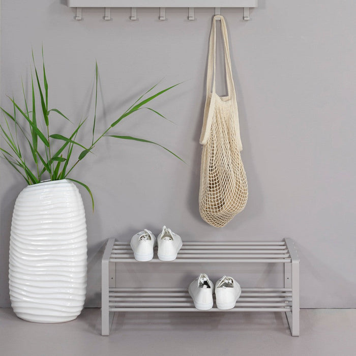 Schoenenrek REX Staal Silky Taupe 70x29x27cm Spinder Design-Schoenenrekken-Spinder