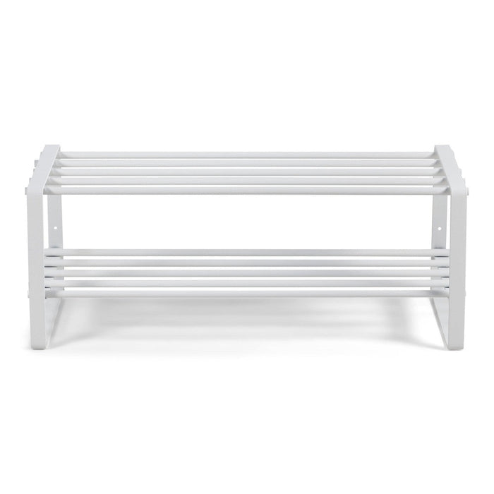 Schoenenrek REX Staal Wit 70x29x27cm Spinder Design-Opbergkasten-Spinder
