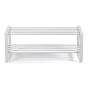 Schoenenrek REX Staal Wit 70x29x27cm Spinder Design-Schoenenrekken-Spinder