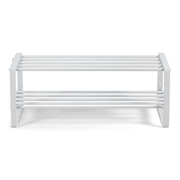 Schoenenrek REX Staal Wit 70x29x27cm Spinder Design-Schoenenrekken-Spinder