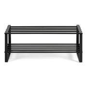 Schoenenrek REX Staal Zwart 70x29x27cm Spinder Design-Schoenenrekken-Spinder