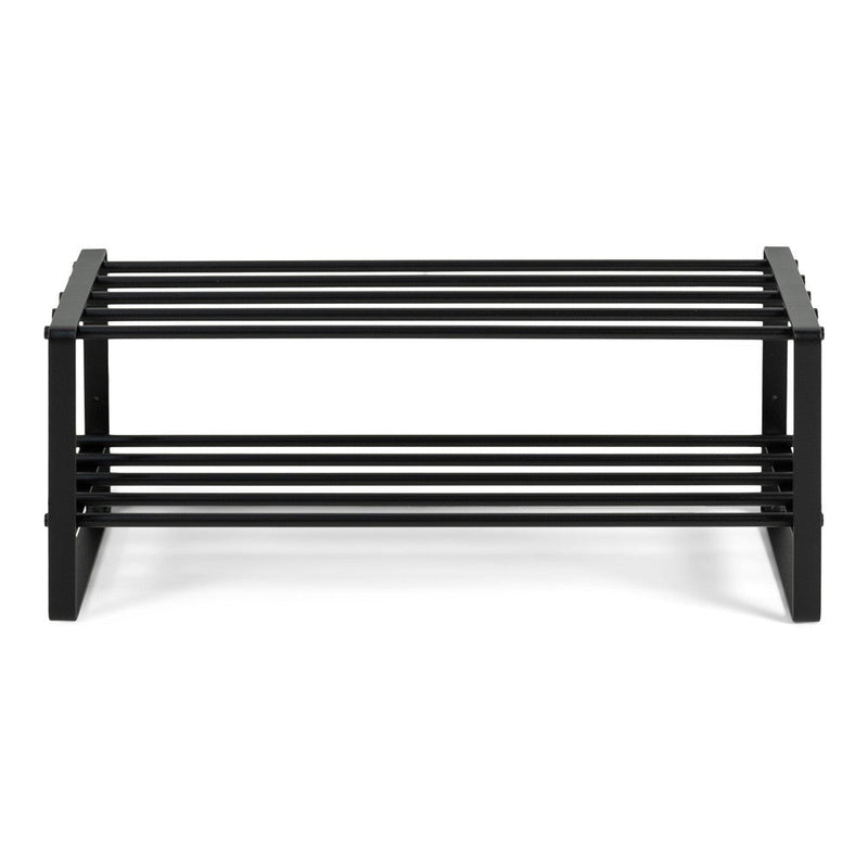 Schoenenrek REX Staal Zwart 70x29x27cm Spinder Design-Schoenenrekken-Spinder