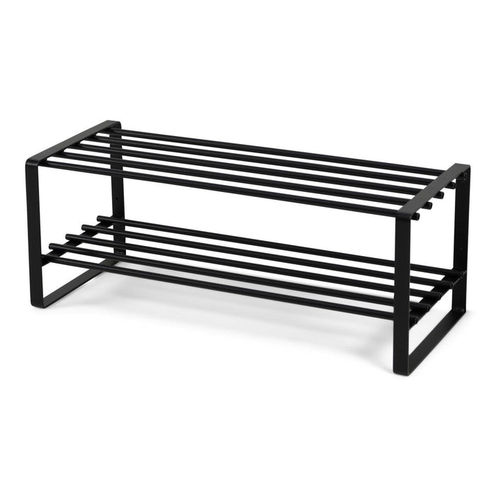 Schoenenrek REX Staal Zwart 70x29x27cm Spinder Design-Schoenenrekken-Spinder