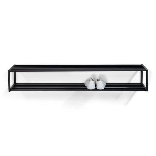 Schoenenrek SCHOOL 120 Staal Zwart 118x30.5x20.5cm Spinder Design-Opbergkasten-Spinder