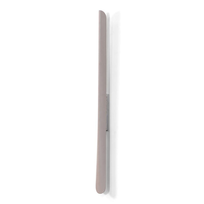 Schoenlepel DON Staal Silky Taupe White Sand 2.4x4.5x60cm-Schoenenrekken-Spinder