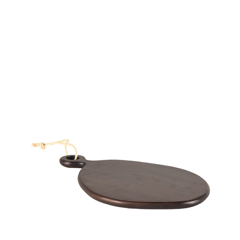 Serveerplank Espresso Mangohout - 40x26x2 cm-Wanddecoratie-LABEL51