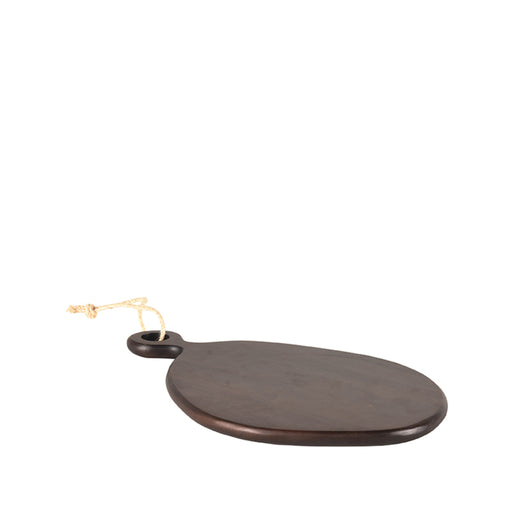 Serveerplank Espresso Mangohout - 40x26x2 cm-Wanddecoratie-LABEL51