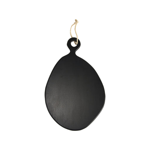 Serveerplank Zwart Mangohout - 40x26x2 cm-Wanddecoratie-LABEL51