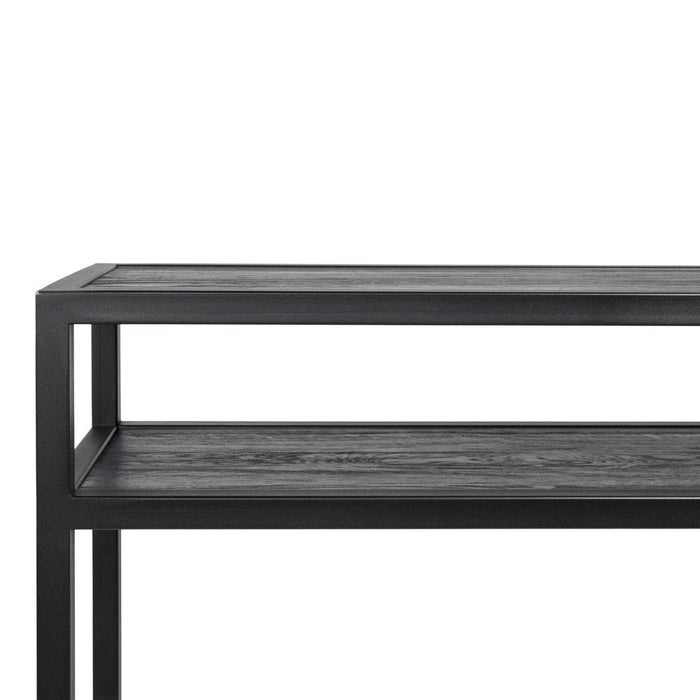 Side table DANIËL 120 Staal Zwart 120x30x90cm Spinder Design-Bijzettafels-Spinder