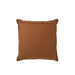 Sierkussen Bruin Leer 45 cm - Leer,polyester-Kussens-J-Line