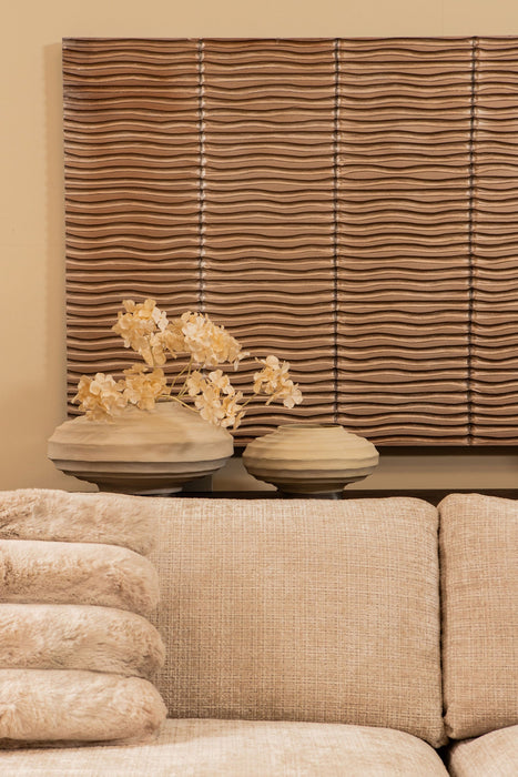 Sierkussen Divvo Bont Beige Vierkant-Kussens-PTMD