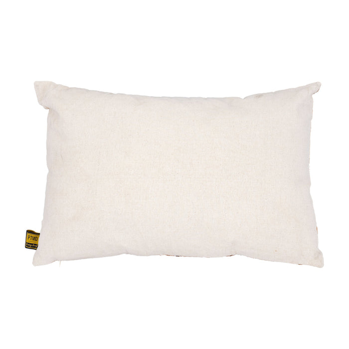 Sierkussen Khatie Katoen Bruin Embroider-Kussens-PTMD