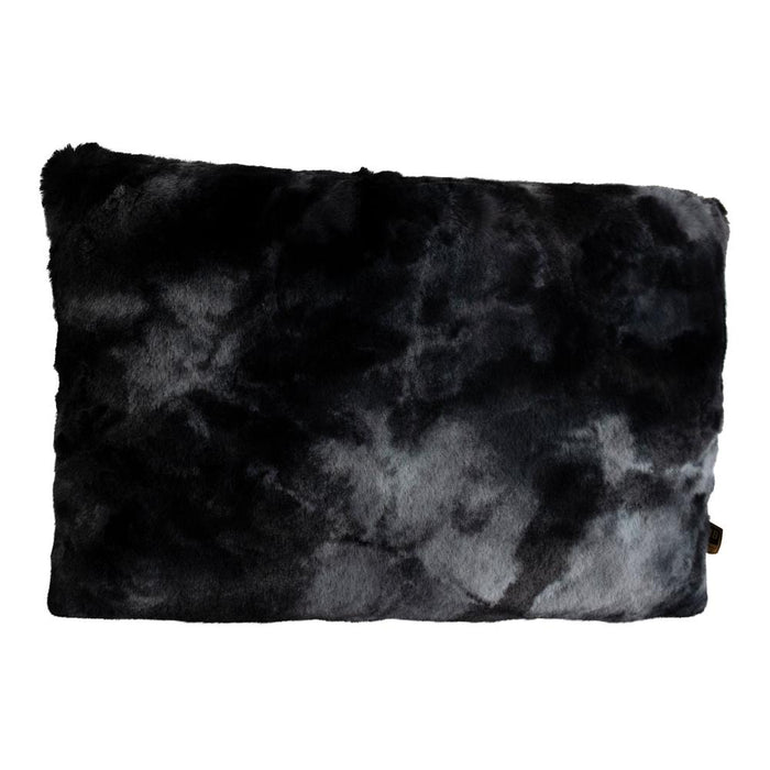 Sierkussen Linde Polyester Zwart 10x40 cm-Kussens-PTMD