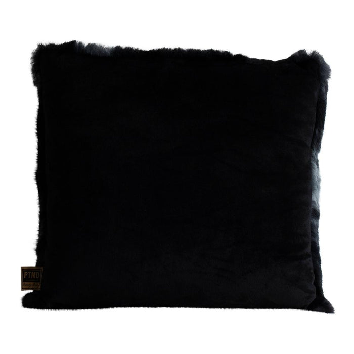 Sierkussen Linde Polyester Zwart 10x45 cm-Kussens-PTMD