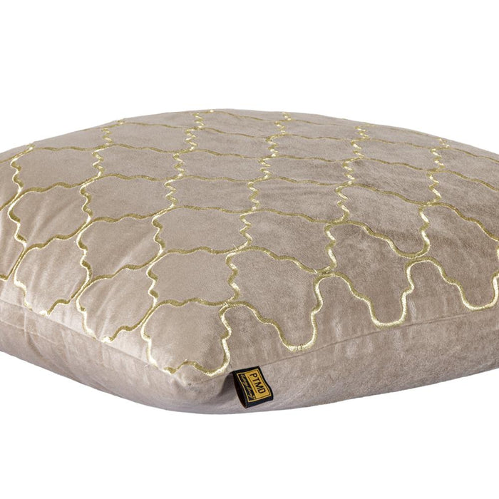 Sierkussen Lizze Stof Beige 3x60 cm-Kussens-PTMD