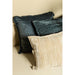 Sierkussen Nous Stof Blauw 3x45 cm Vierkant-Kussens-PTMD