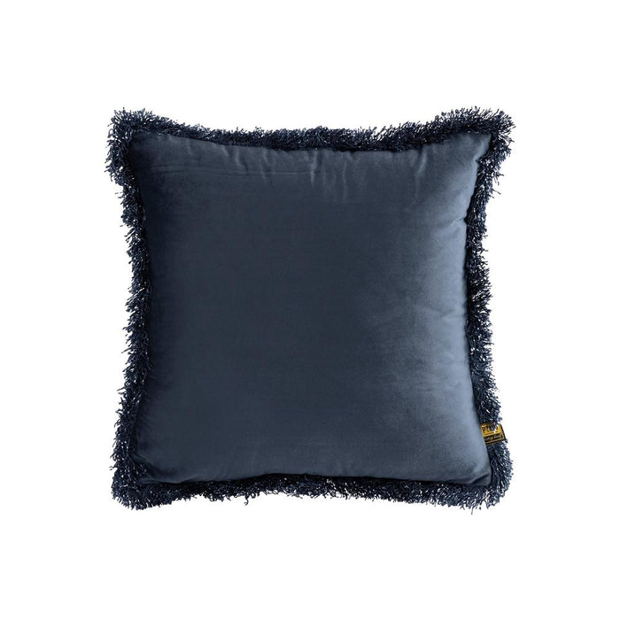 Sierkussen Nous Stof Blauw 3x45 cm Vierkant-PTMD