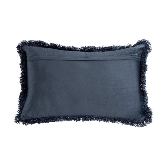 Sierkussen Nous Stof Blauw 3x60 cm Rechthoekig-Kussens-PTMD