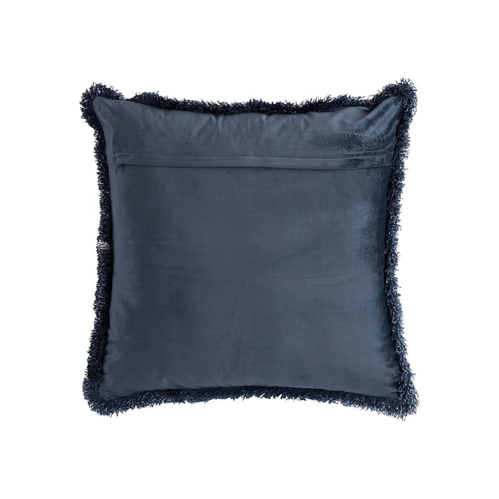 Sierkussen Nous Stof Blauw 3x60 cm Vierkant-Kussens-PTMD