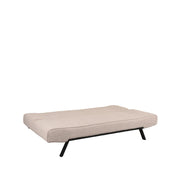Slaapbank King Naturel Boucle King | Zwarte Poot 181x85x82 cm-Slaapbanken-LABEL51