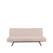 Slaapbank King Naturel Boucle King | Zwarte Poot 181x85x82 cm-Slaapbanken-LABEL51