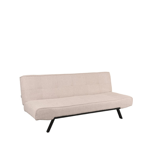 Slaapbank King Naturel Boucle King | Zwarte Poot 181x85x82 cm-Slaapbanken-LABEL51