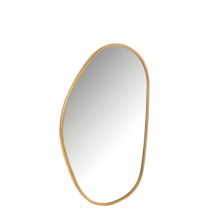 Spiegel Abstract MDF/Glas Goud L 3x45x80 cm-Spiegels-J-Line